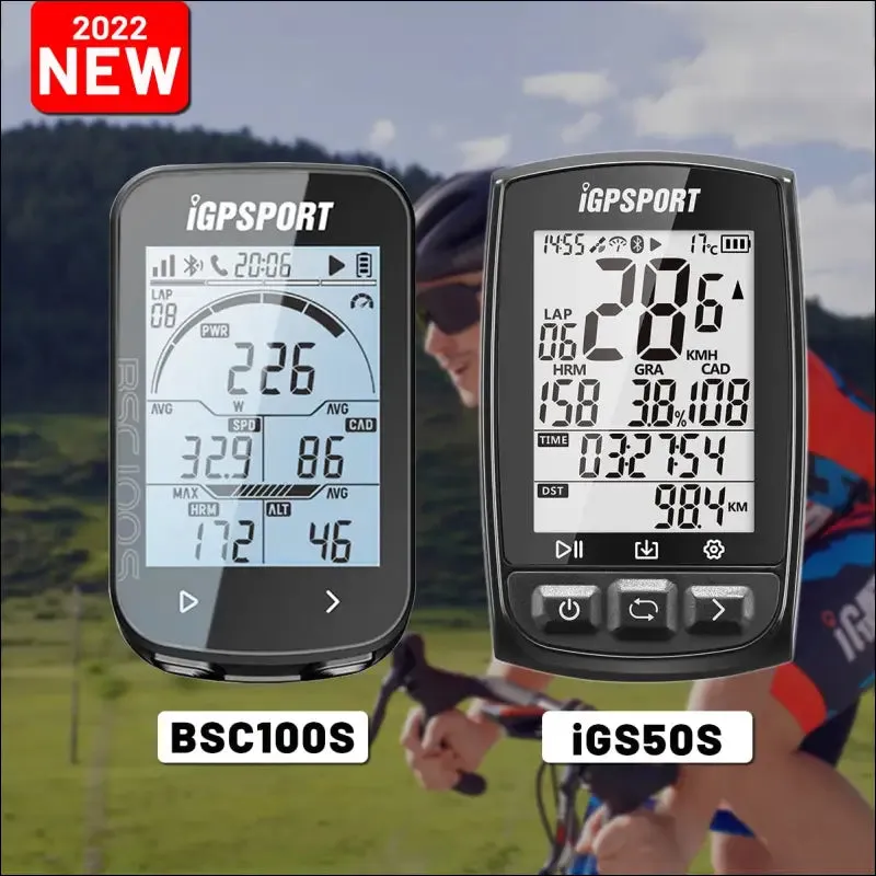 Igpsport ant  igs50s bsc100s bsc 100s cycling computer ble heart rate monitor bike gps waterproof