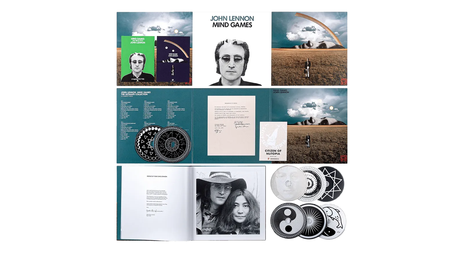 John Lennon : Mind Games Ultimate Editon Deluxe CD Box