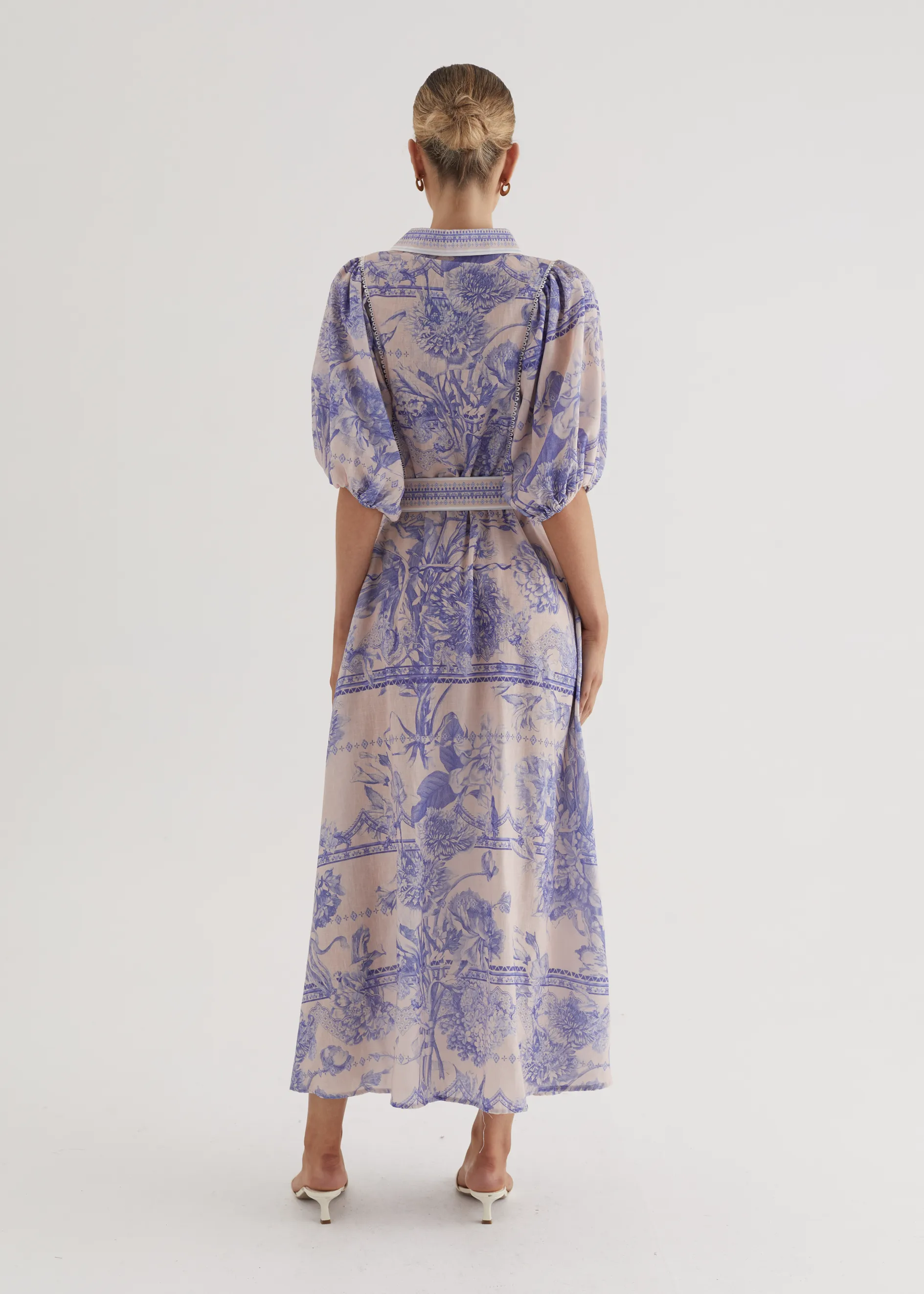 Jolene Maxi Dress - Porcelain
