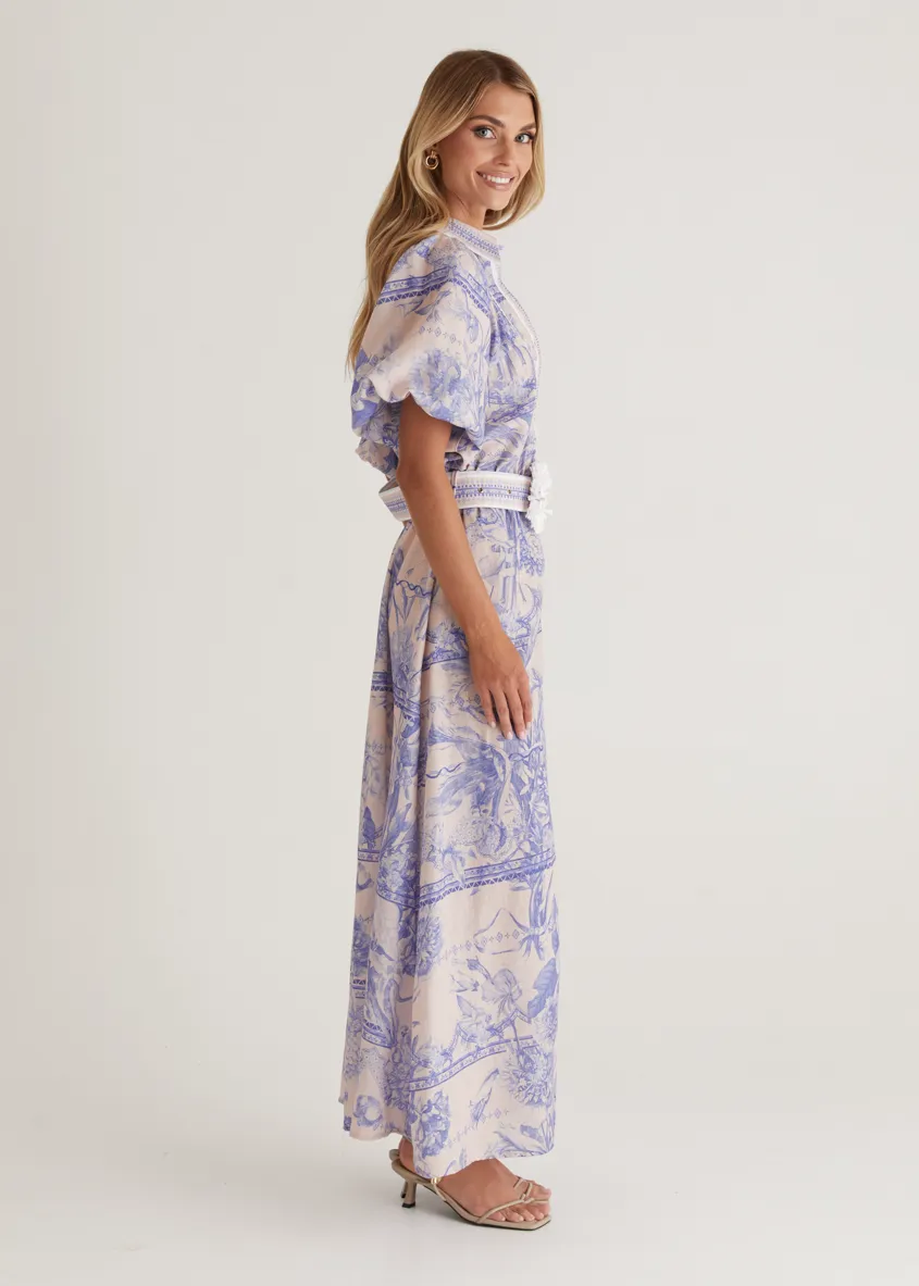 Jolene Maxi Dress - Porcelain