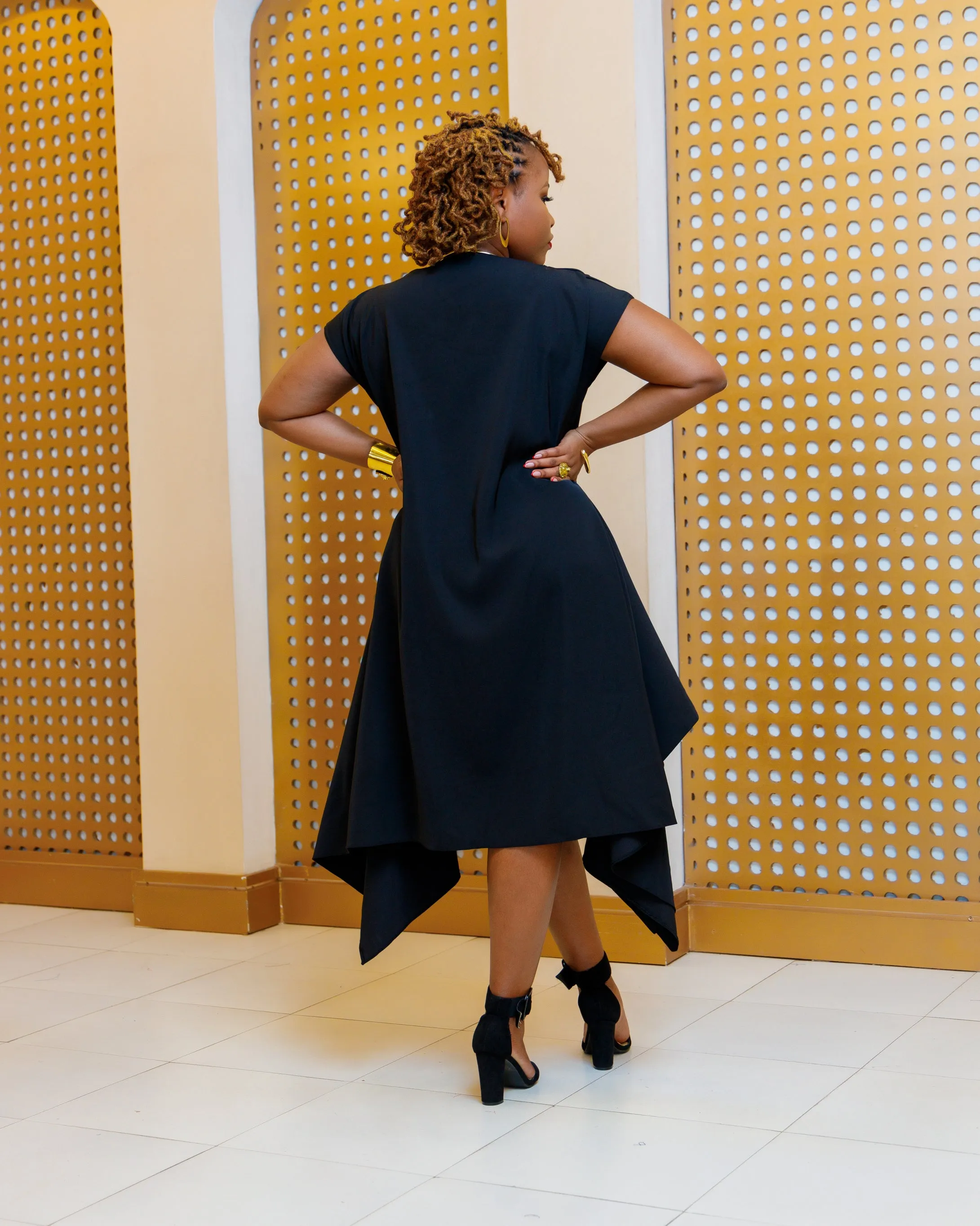 Karanda Dress- Black