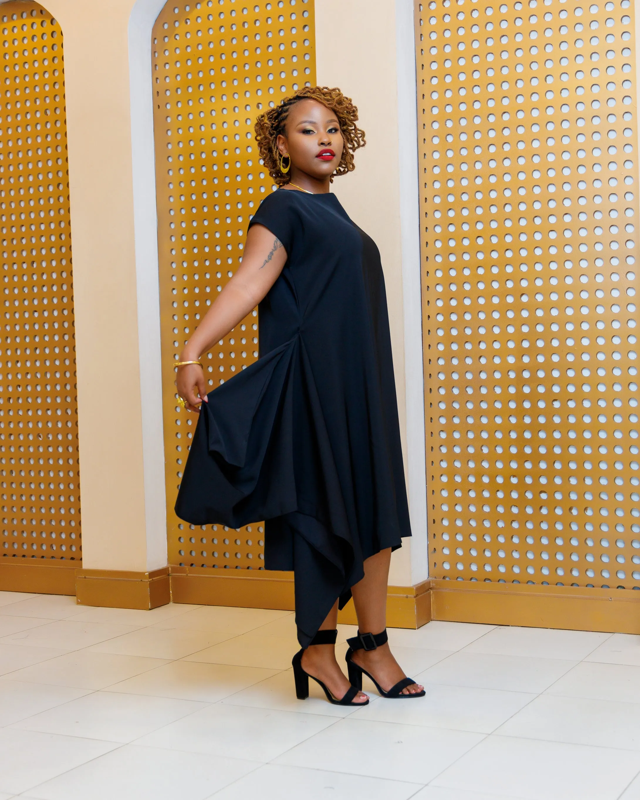 Karanda Dress- Black