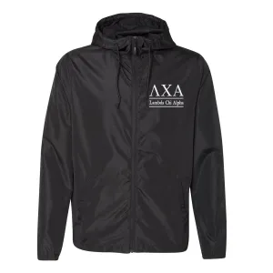 Lambda Chi Alpha Full Zip Windbreaker