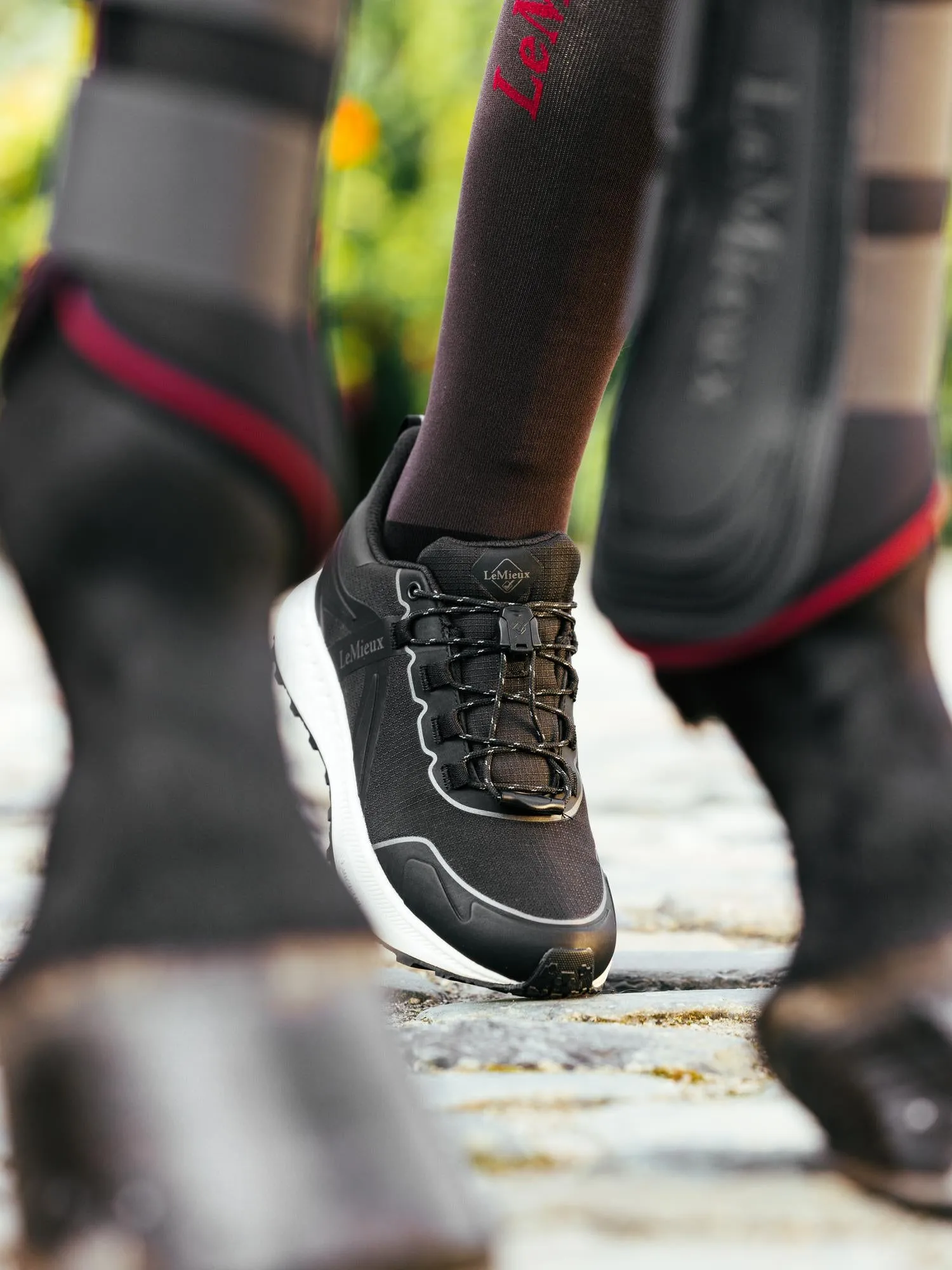 LeMieux Black Trax Sport Waterproof Trainer