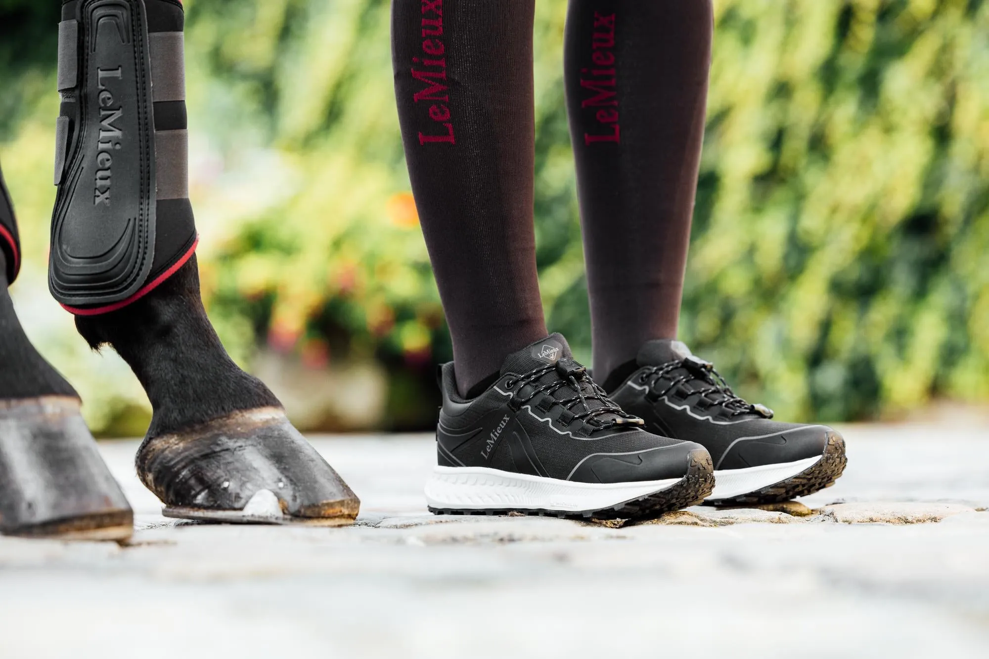 LeMieux Black Trax Sport Waterproof Trainer