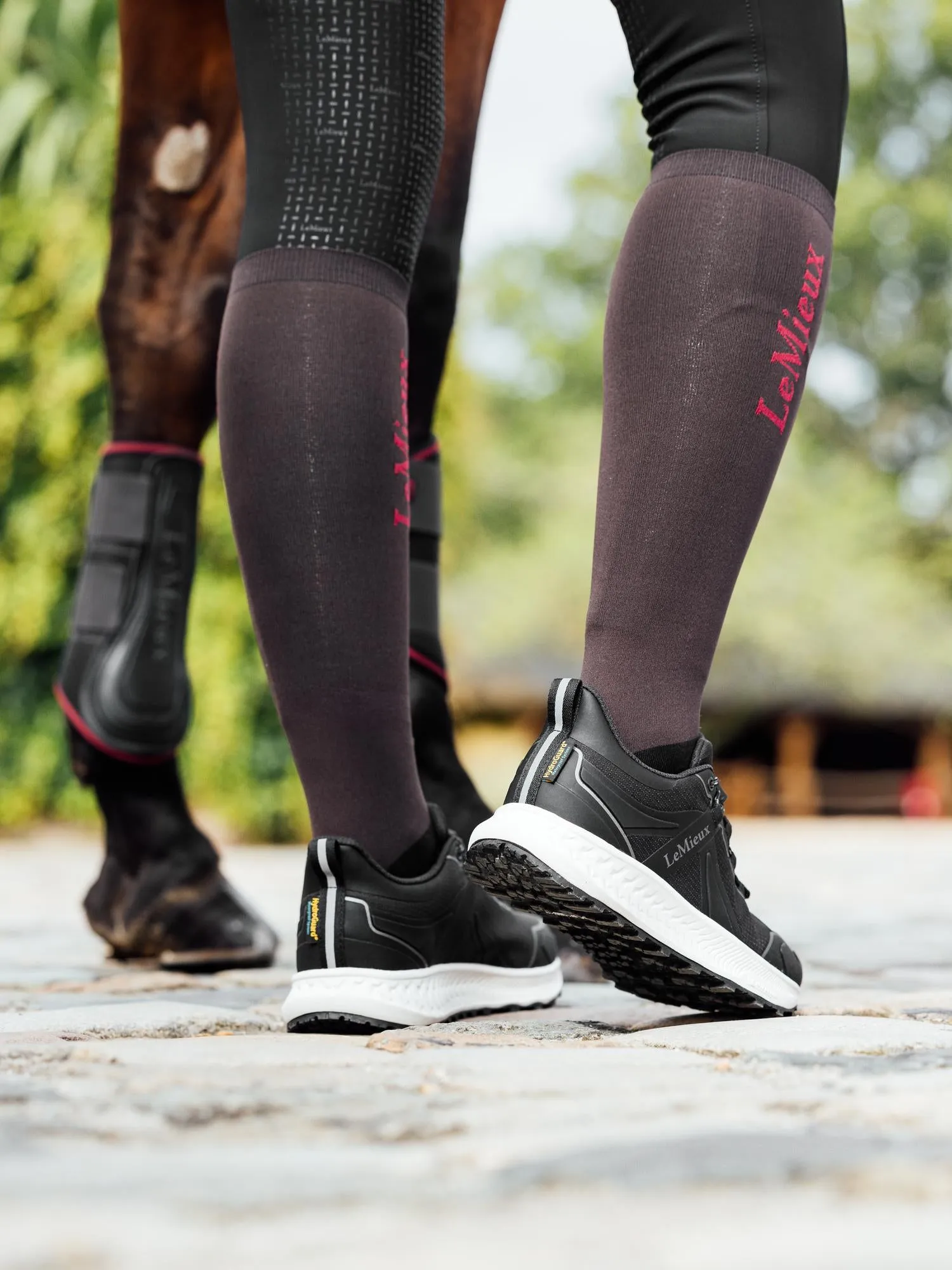 LeMieux Black Trax Sport Waterproof Trainer