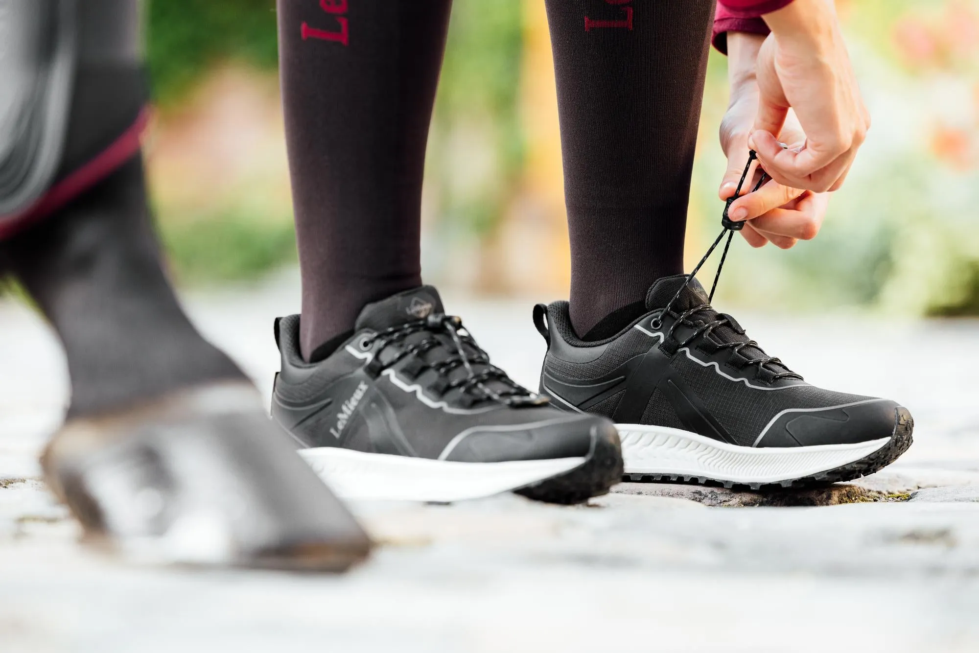 LeMieux Black Trax Sport Waterproof Trainer