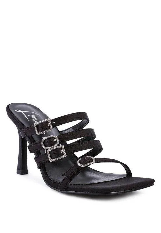 Leopard Nyle Platform Heeled Sandals