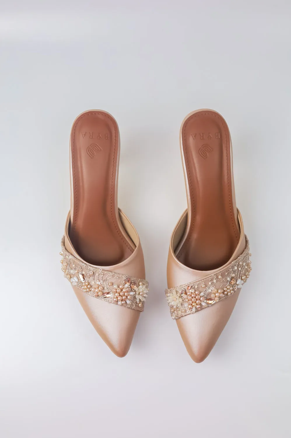 Lesly Shoes in Rose Gold