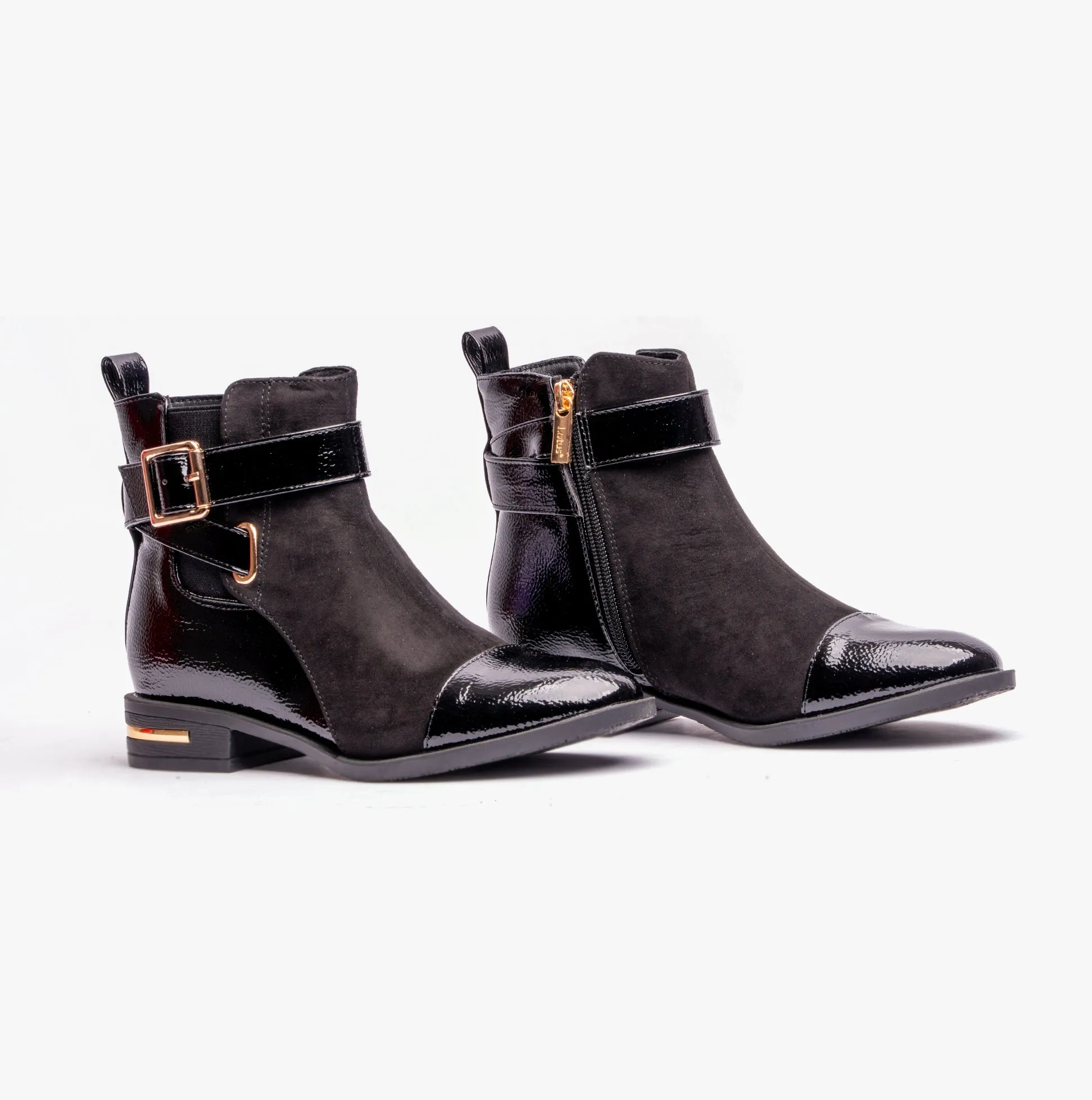 Lotus BONNIE Womens Ankle Boots Black