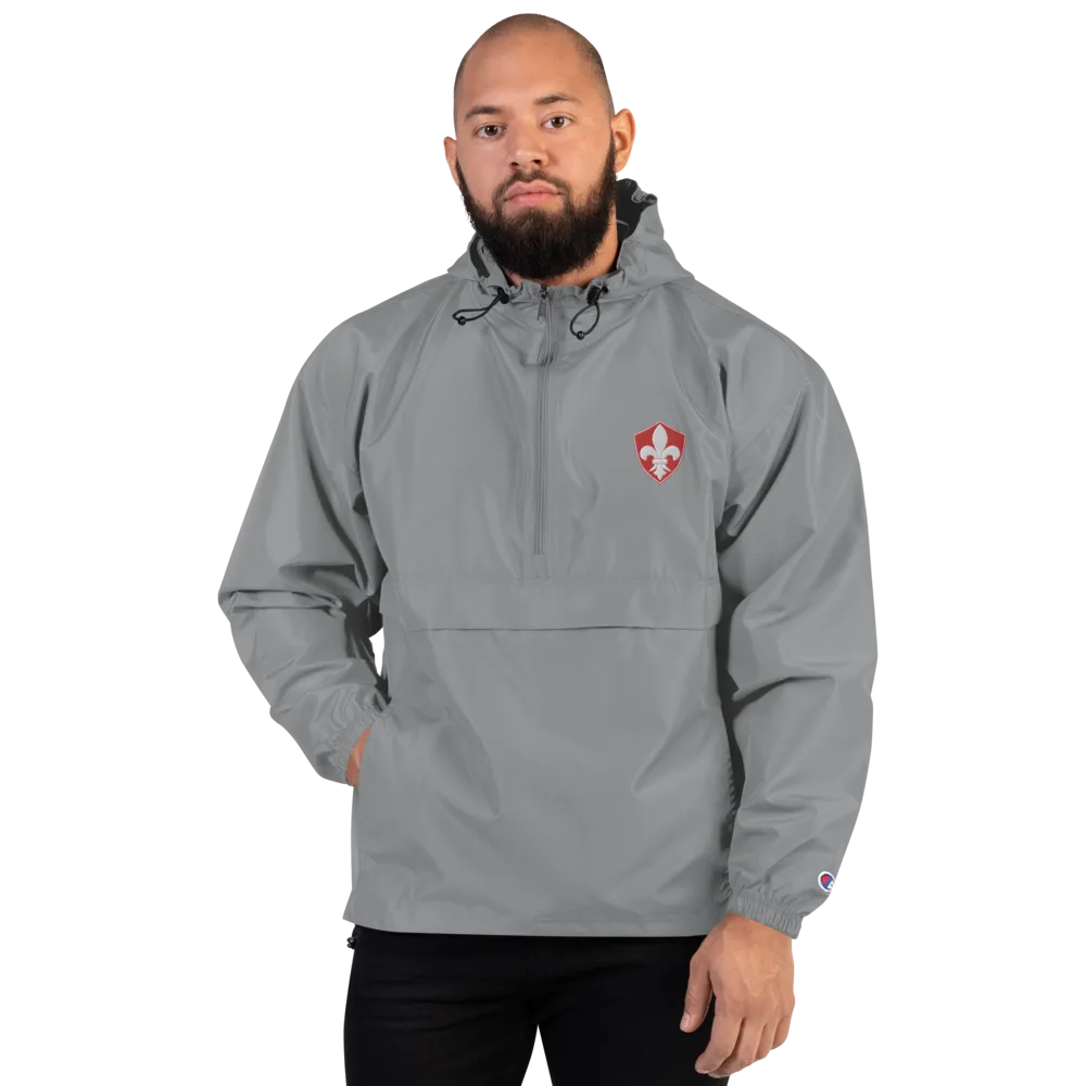 Louisville Rugby Embroidered Champion Packable Jacket