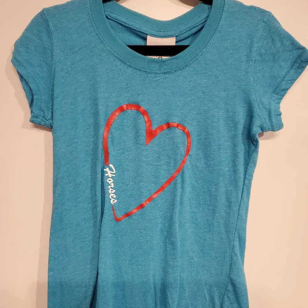 Love Horses Youth T Shirt S