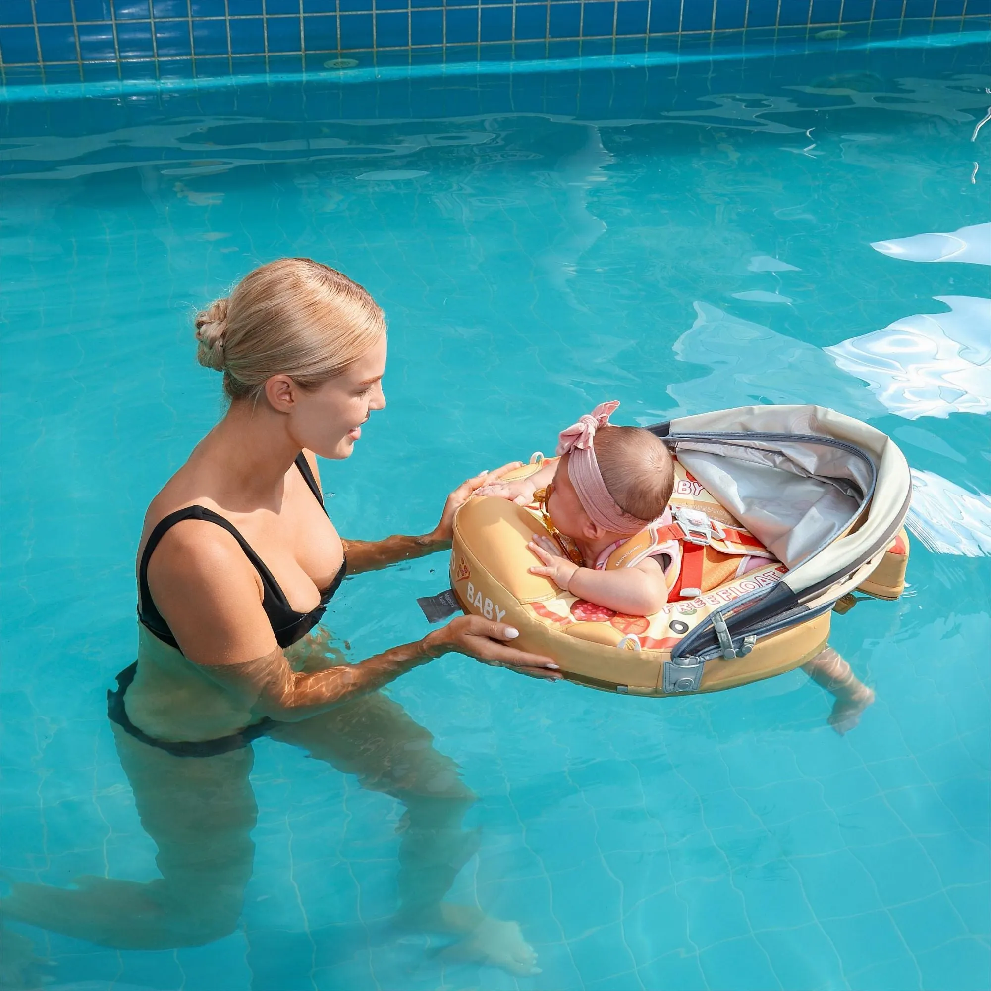 Mambobaby Float Pizza Orange