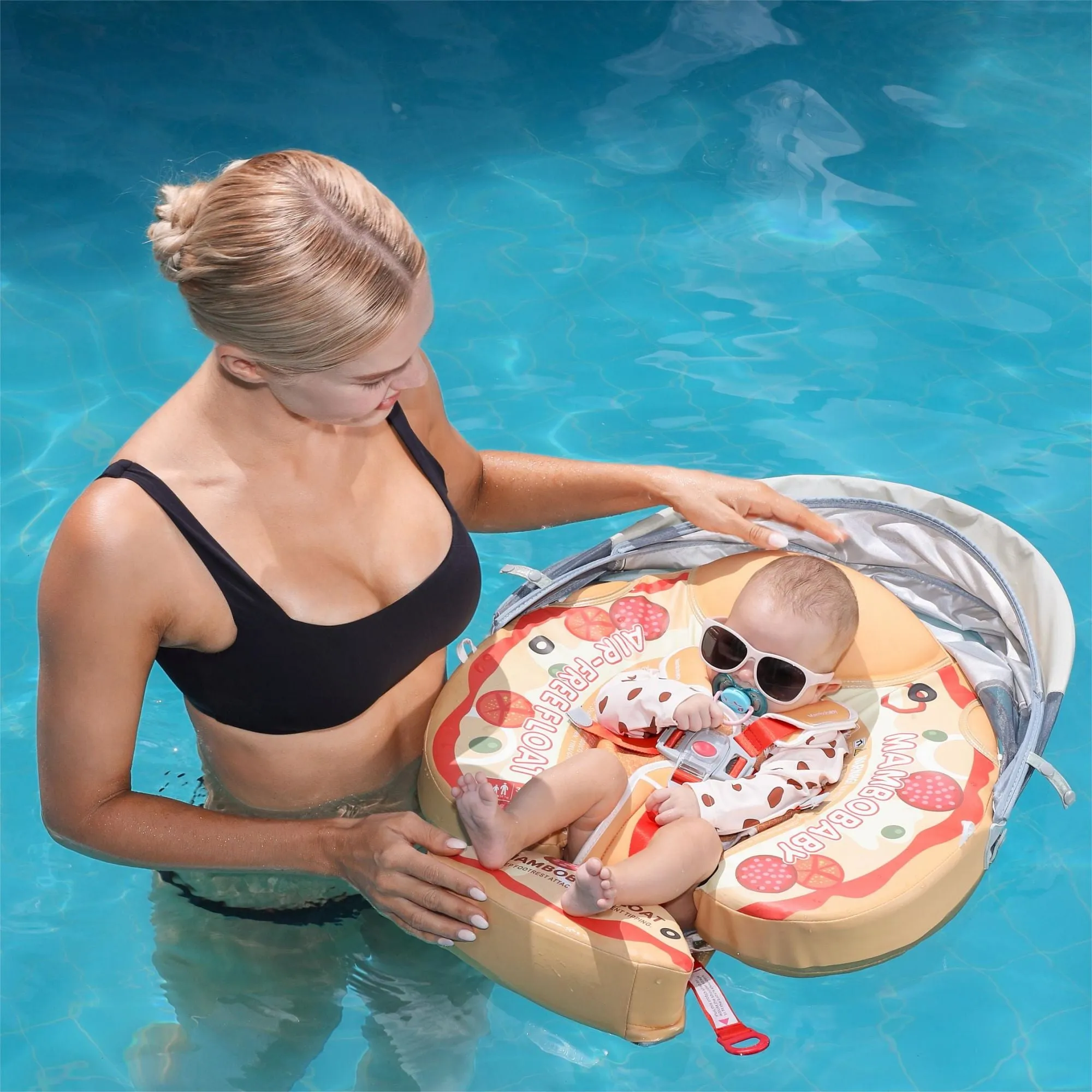 Mambobaby Float Pizza Orange