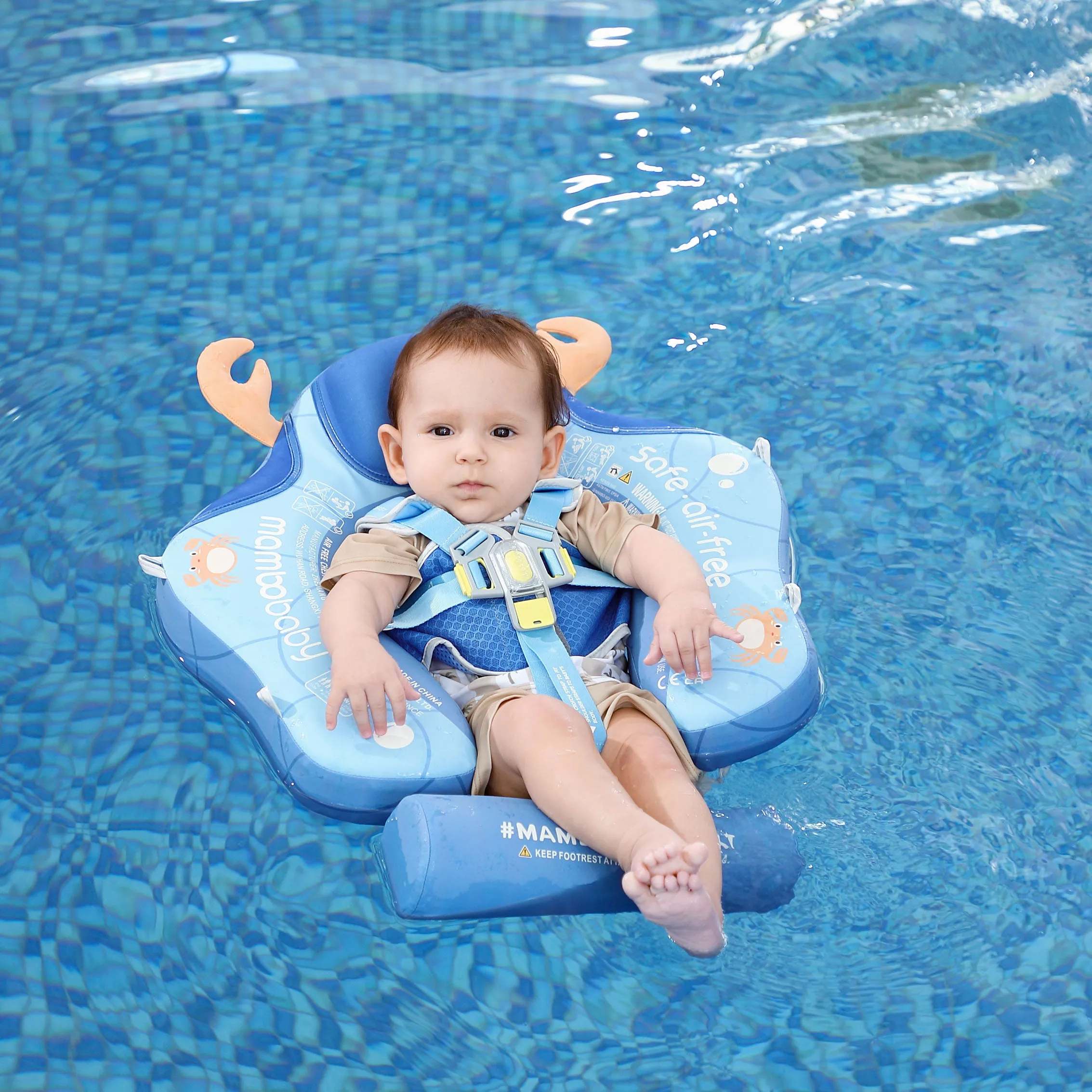 Mambobaby Float with Canopy and Tail Crab