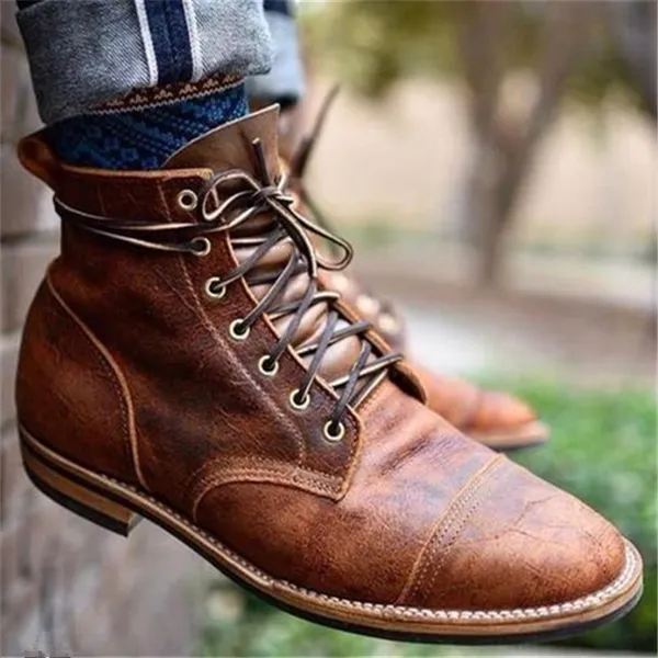 Martial | Chic Leather Ankle Boots