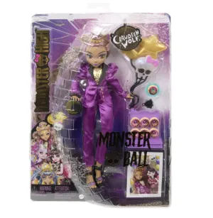 Mattel Monster High Monster Ball Clawdeen Wolf Fashion Doll
