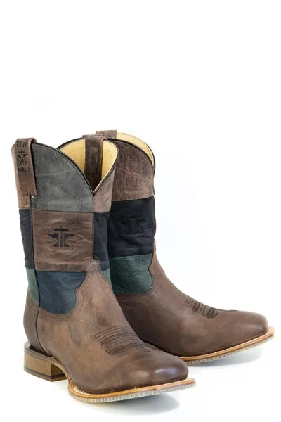 Men's Tin Haul Blocks Boots With Running Wild Sole Handmade
