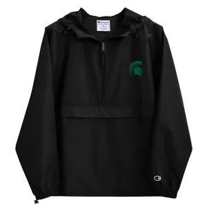 Michigan State Embroidered Windbreaker Jacket