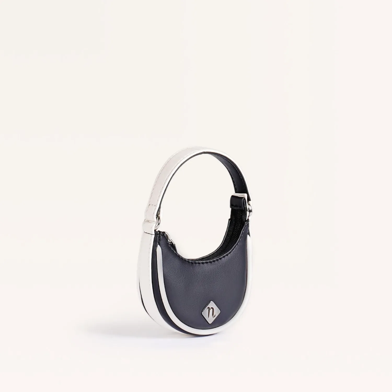 Mini Crescent Bag Black