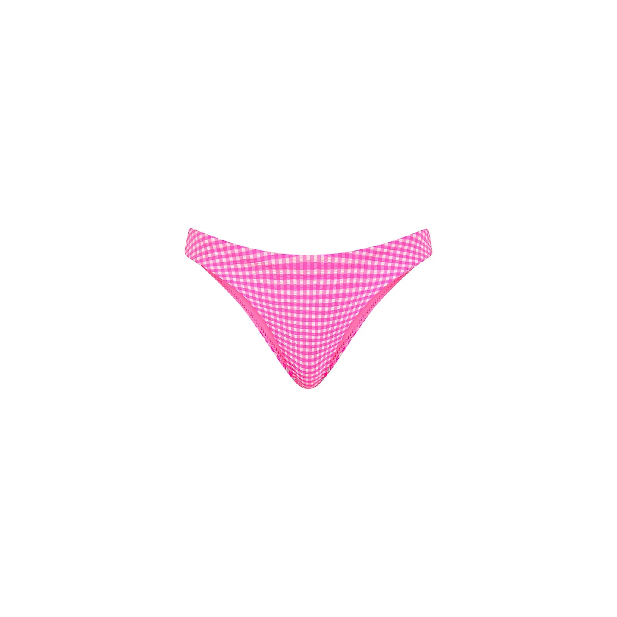 Minimal Full Coverage Bikini Bottom - Pink Diva