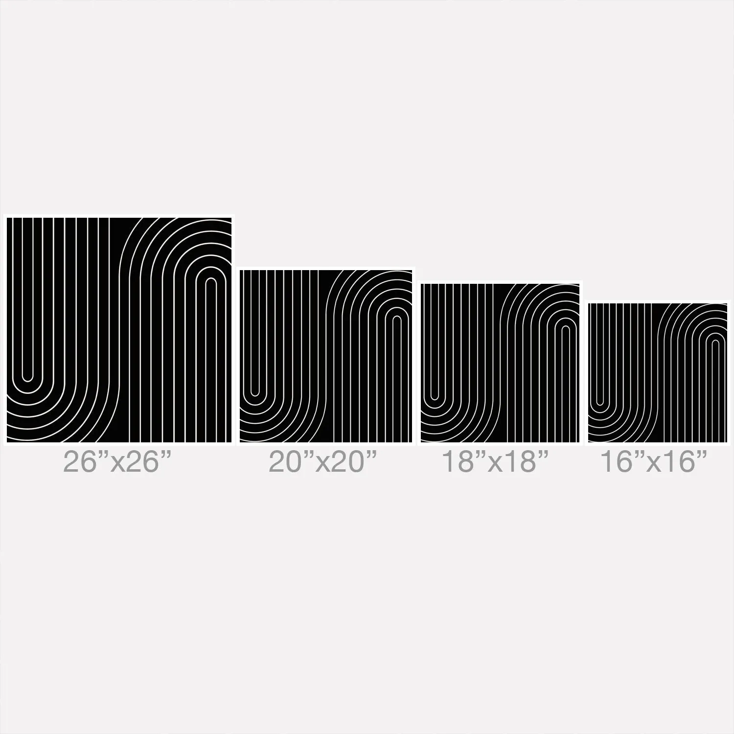 MINIMAL LINE CURVATURE BLACK