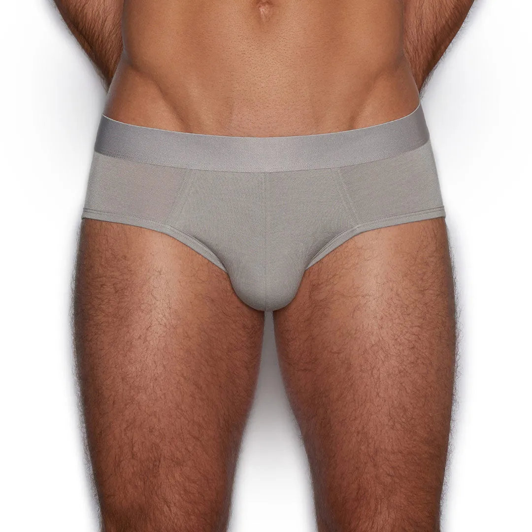 Minimal Low Rise Brief Gustav Grey