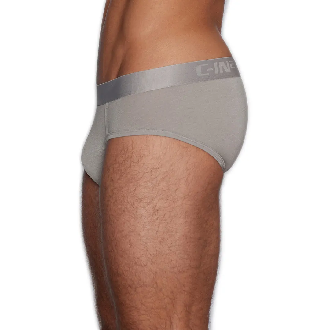 Minimal Low Rise Brief Gustav Grey