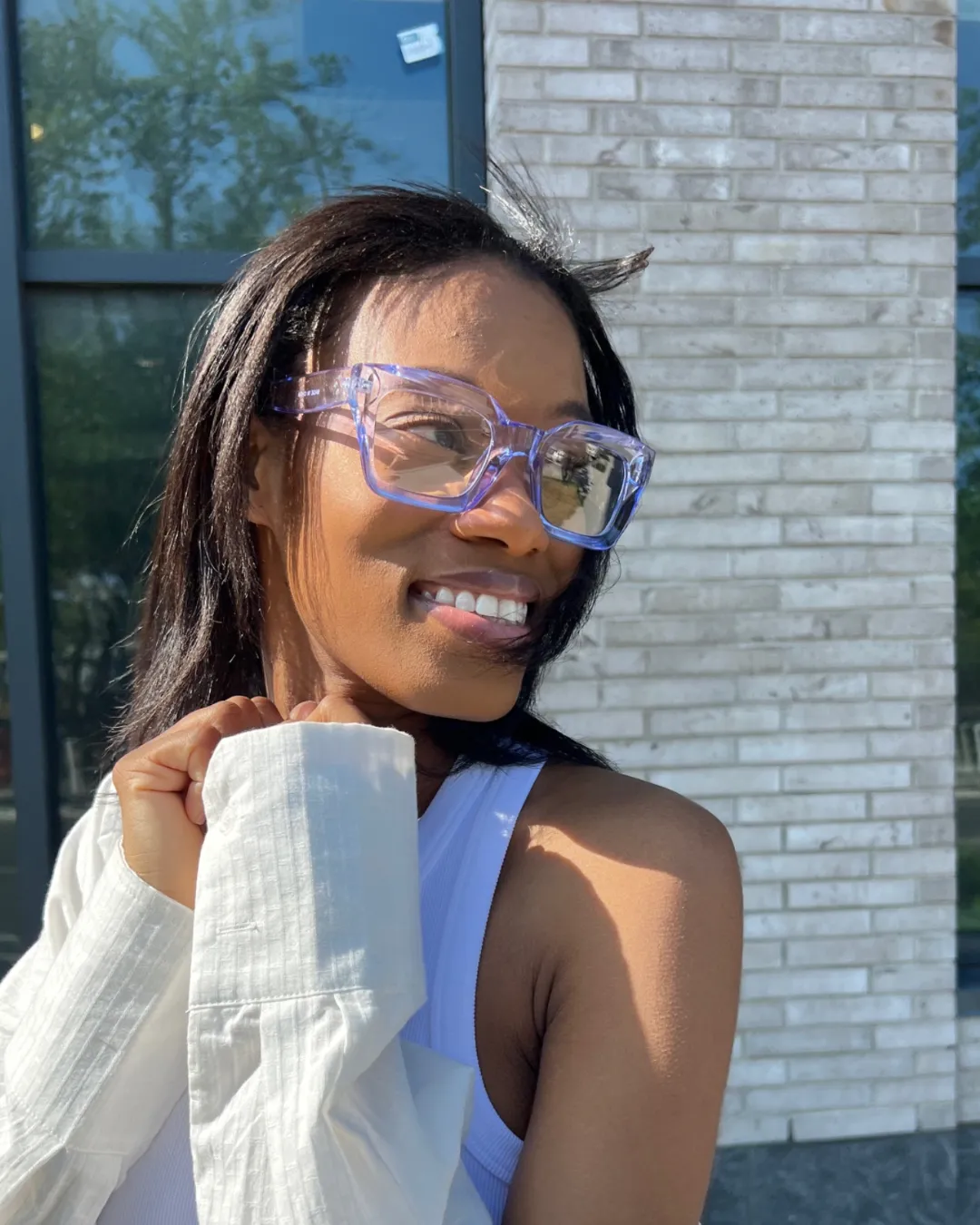 Minimal Square Optical Glasses