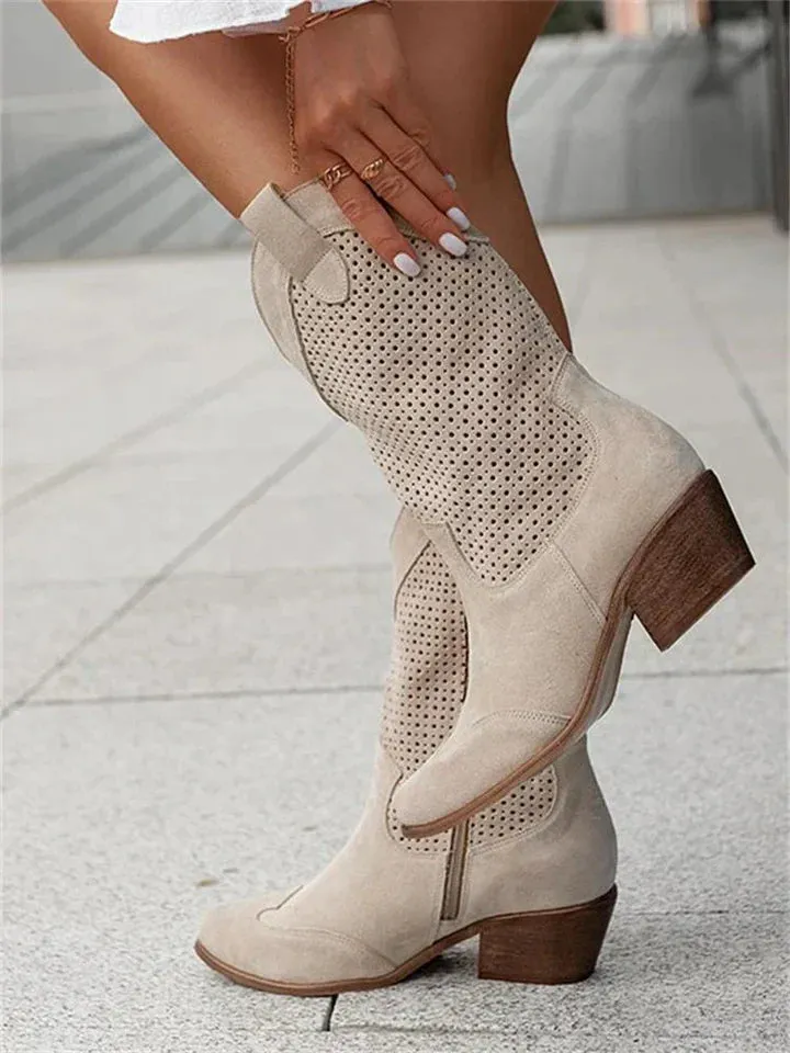 Molly's Chic White Cowboy Boots | Trendy, Durable, and Comfortable Footwear