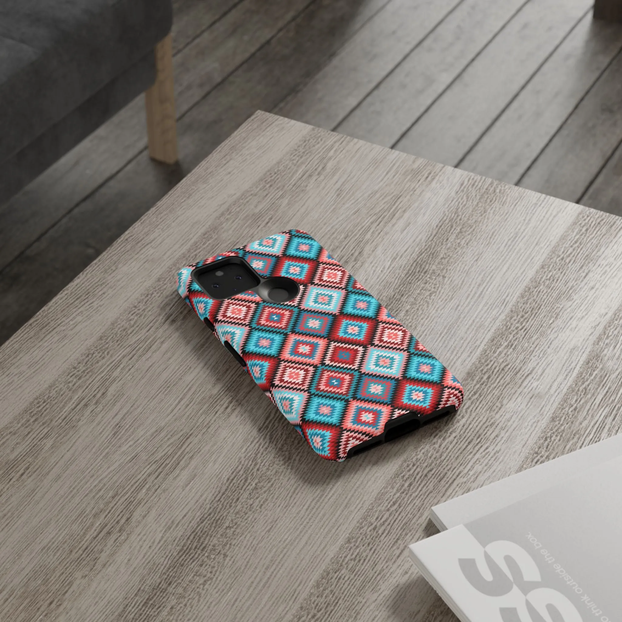 Montana Aztec Cell Phone Tough Case - Various Styles/Sizes