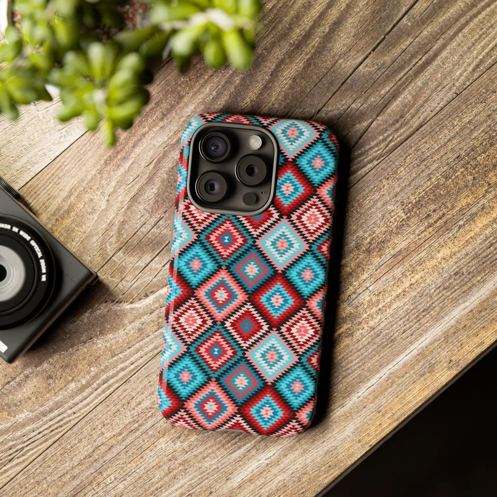 Montana Aztec Cell Phone Tough Case - Various Styles/Sizes