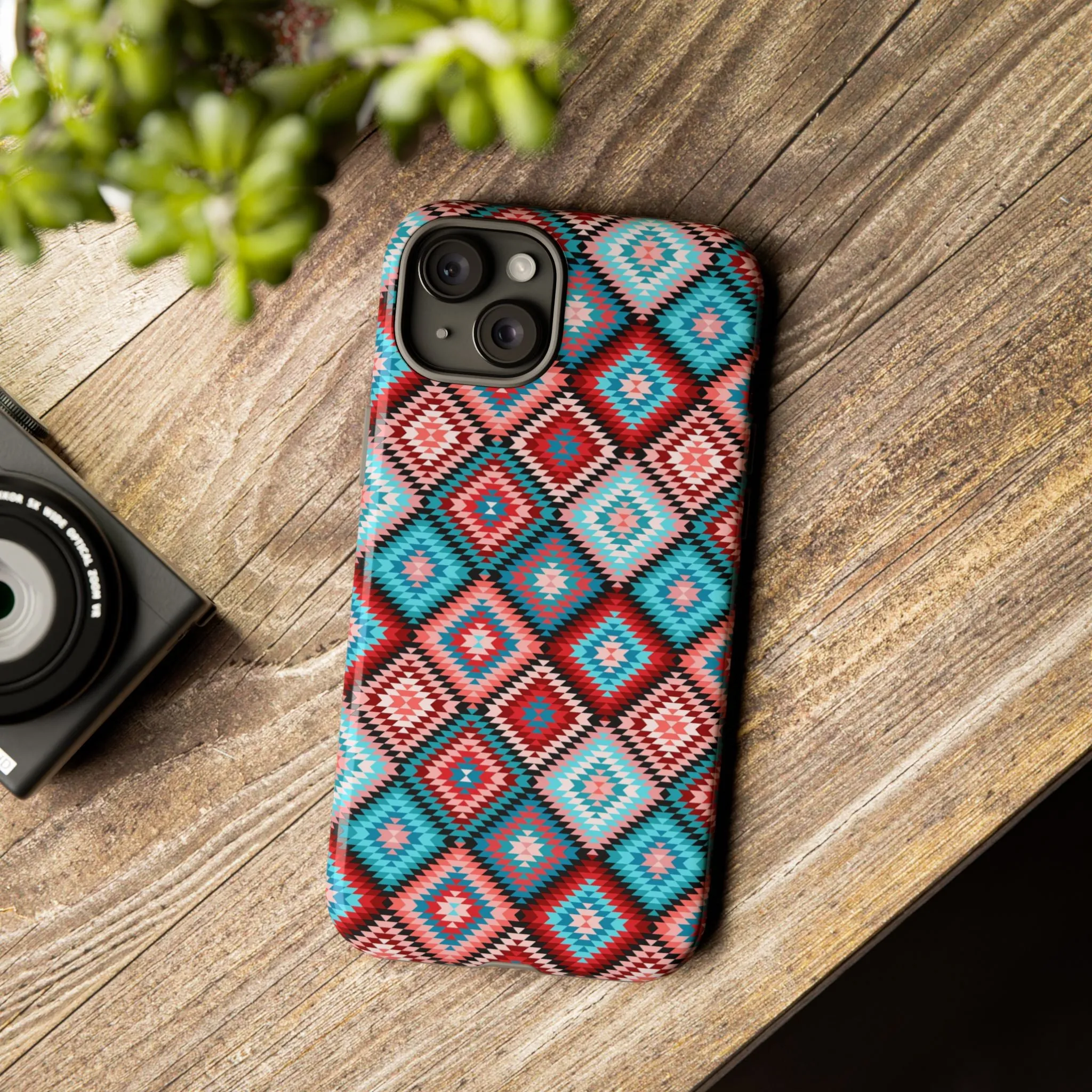 Montana Aztec Cell Phone Tough Case - Various Styles/Sizes