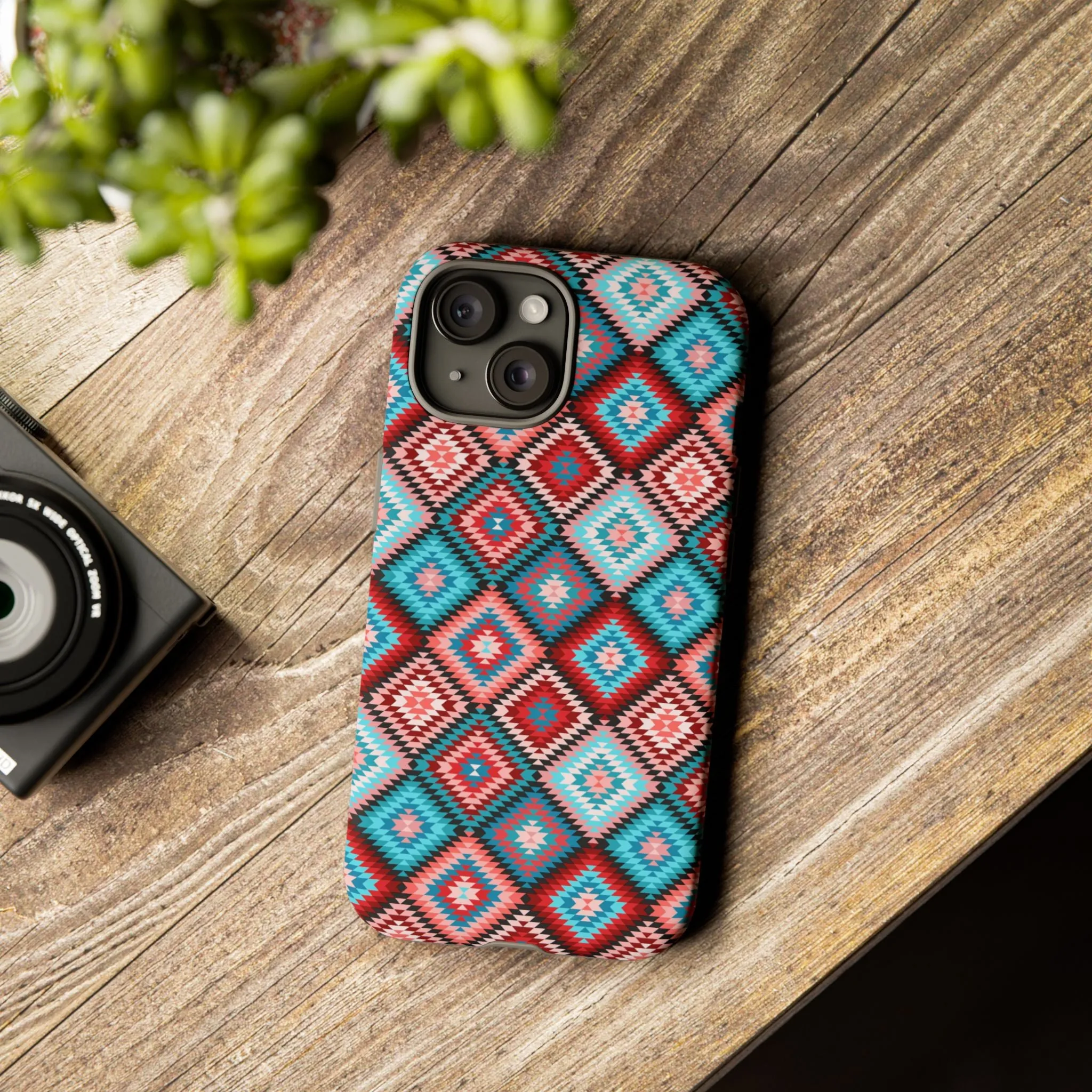 Montana Aztec Cell Phone Tough Case - Various Styles/Sizes