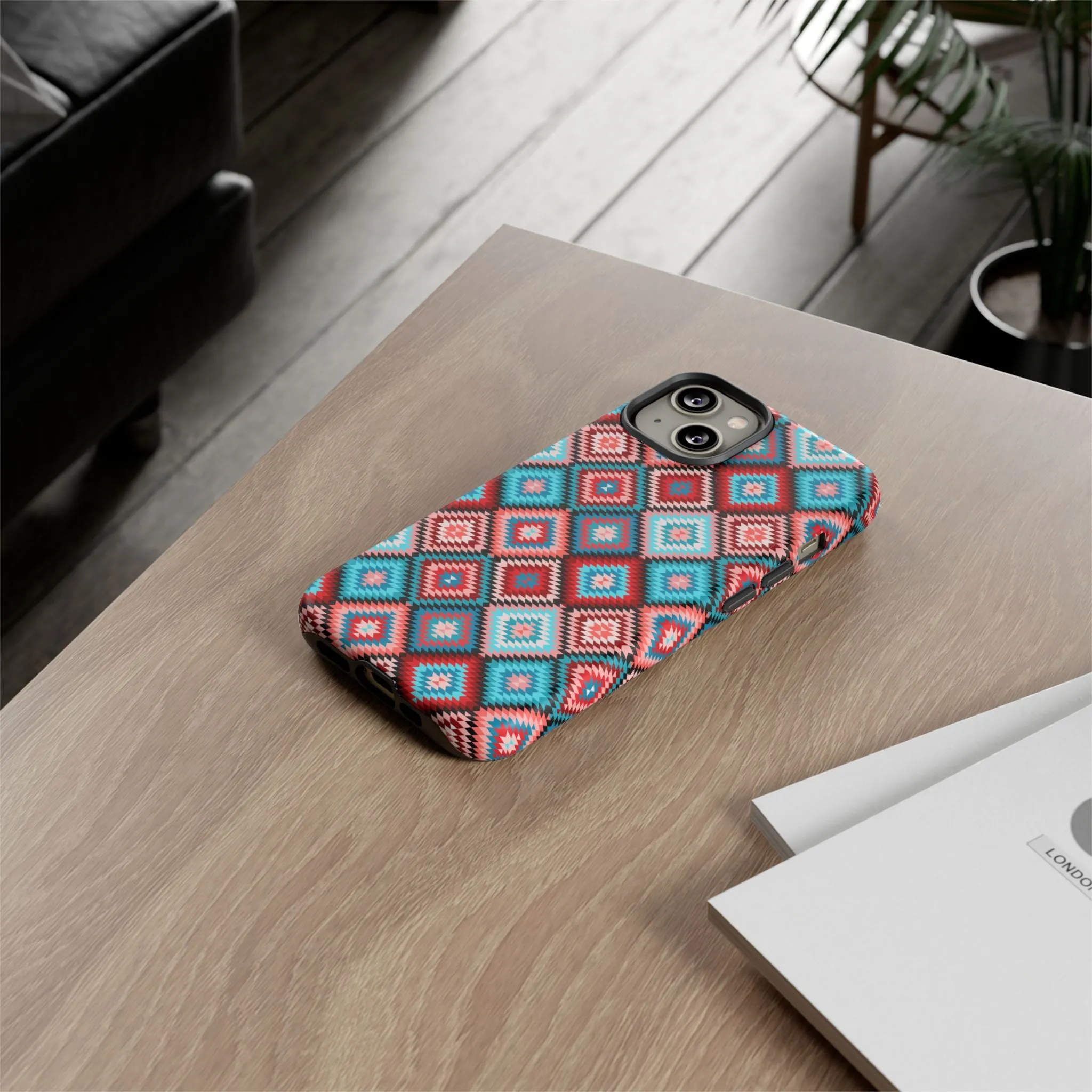 Montana Aztec Cell Phone Tough Case - Various Styles/Sizes