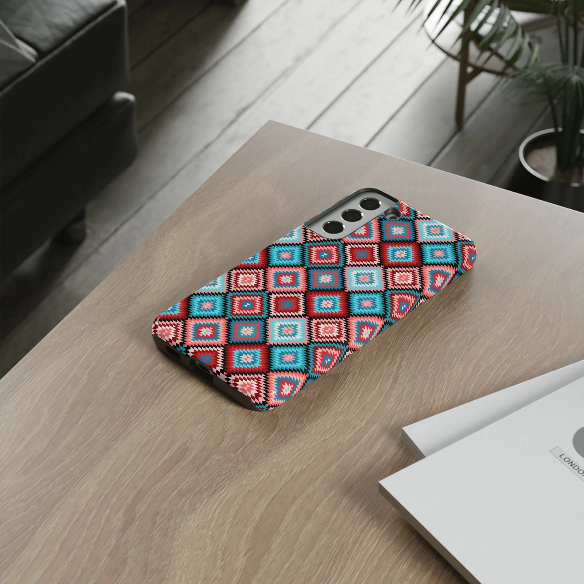 Montana Aztec Cell Phone Tough Case - Various Styles/Sizes