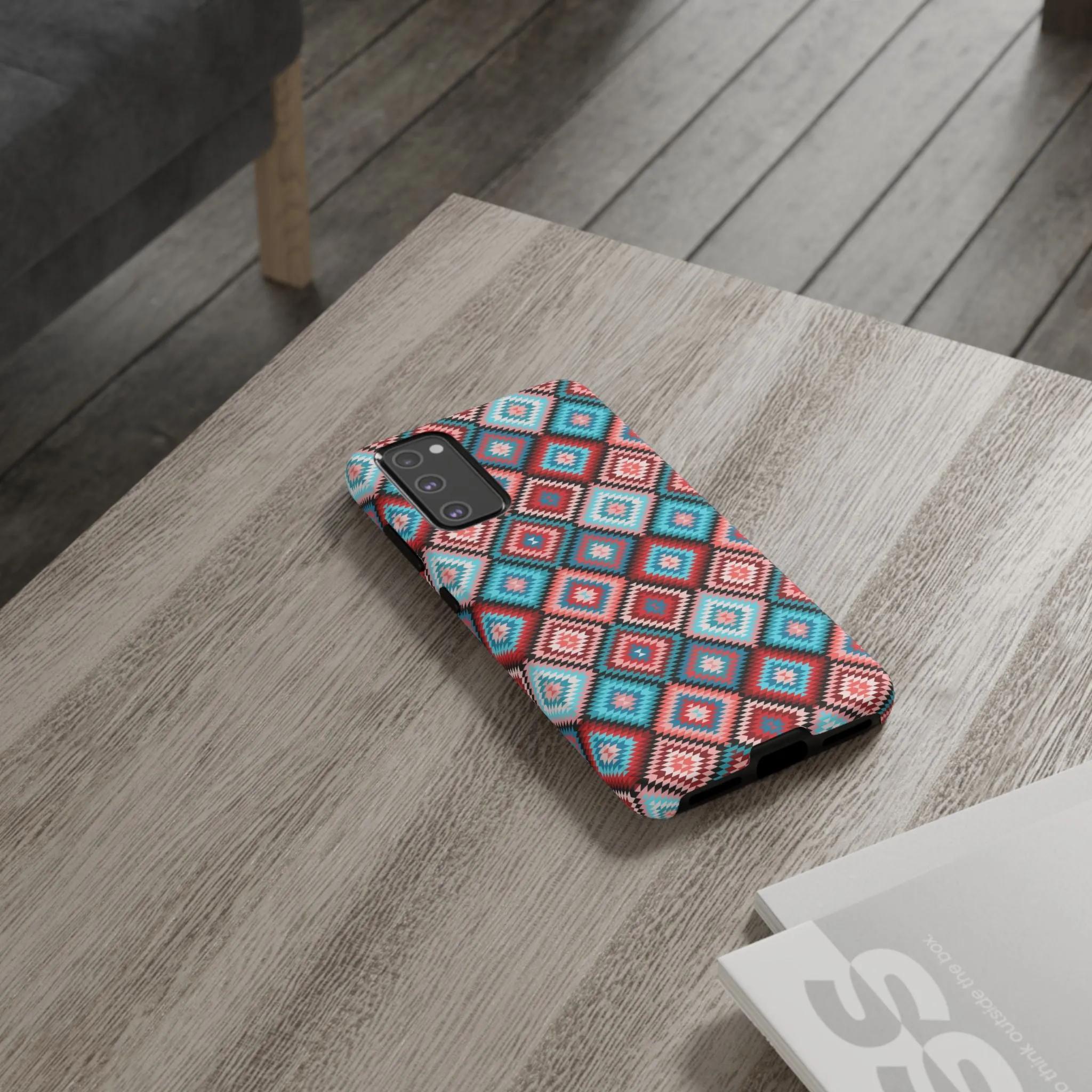 Montana Aztec Cell Phone Tough Case - Various Styles/Sizes