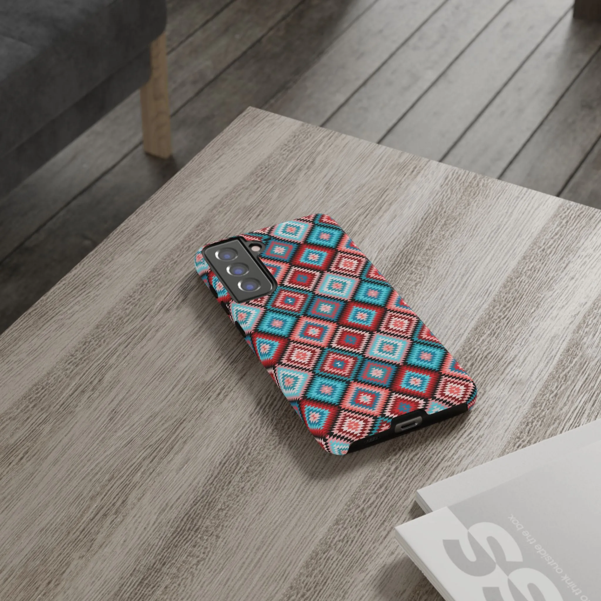 Montana Aztec Cell Phone Tough Case - Various Styles/Sizes