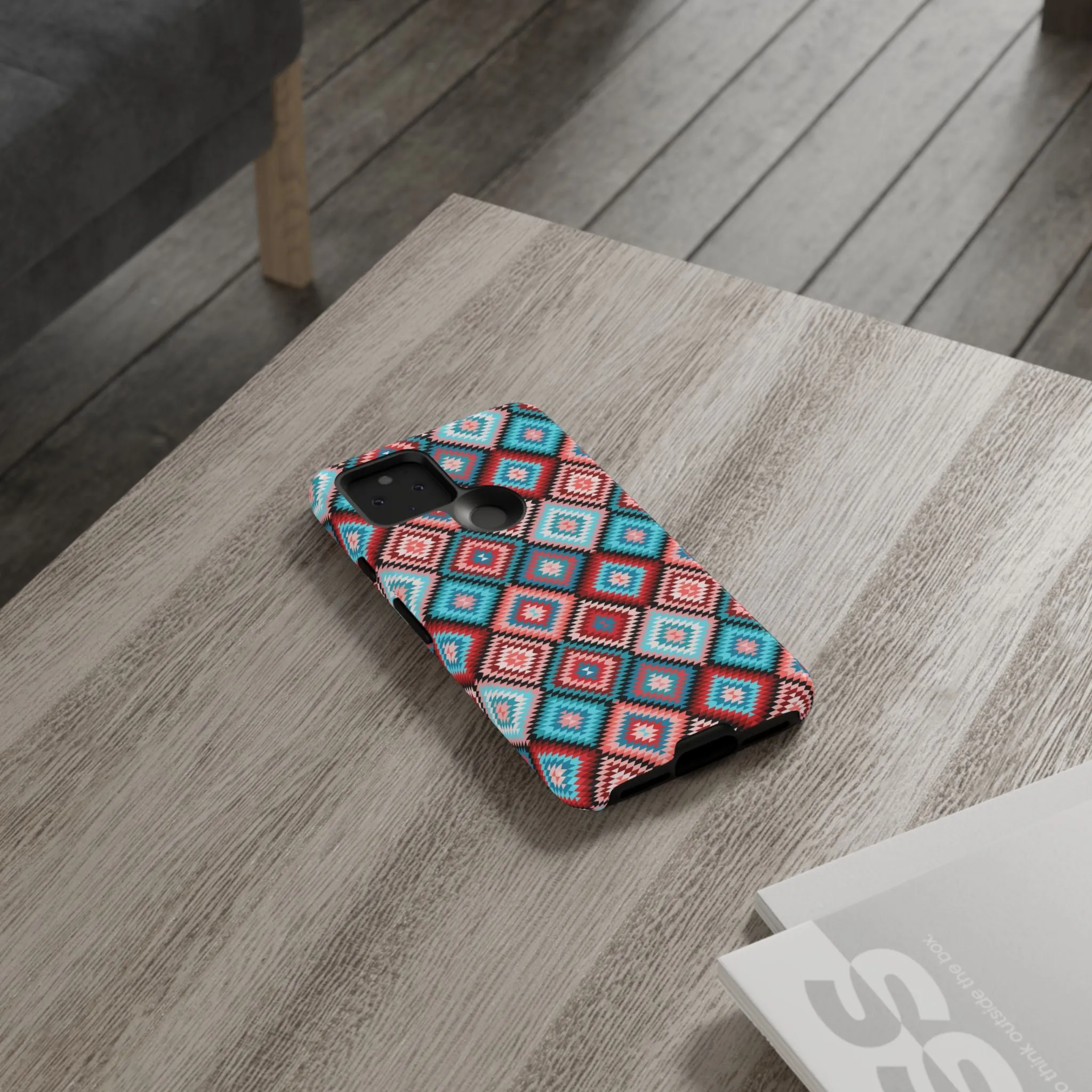 Montana Aztec Cell Phone Tough Case - Various Styles/Sizes
