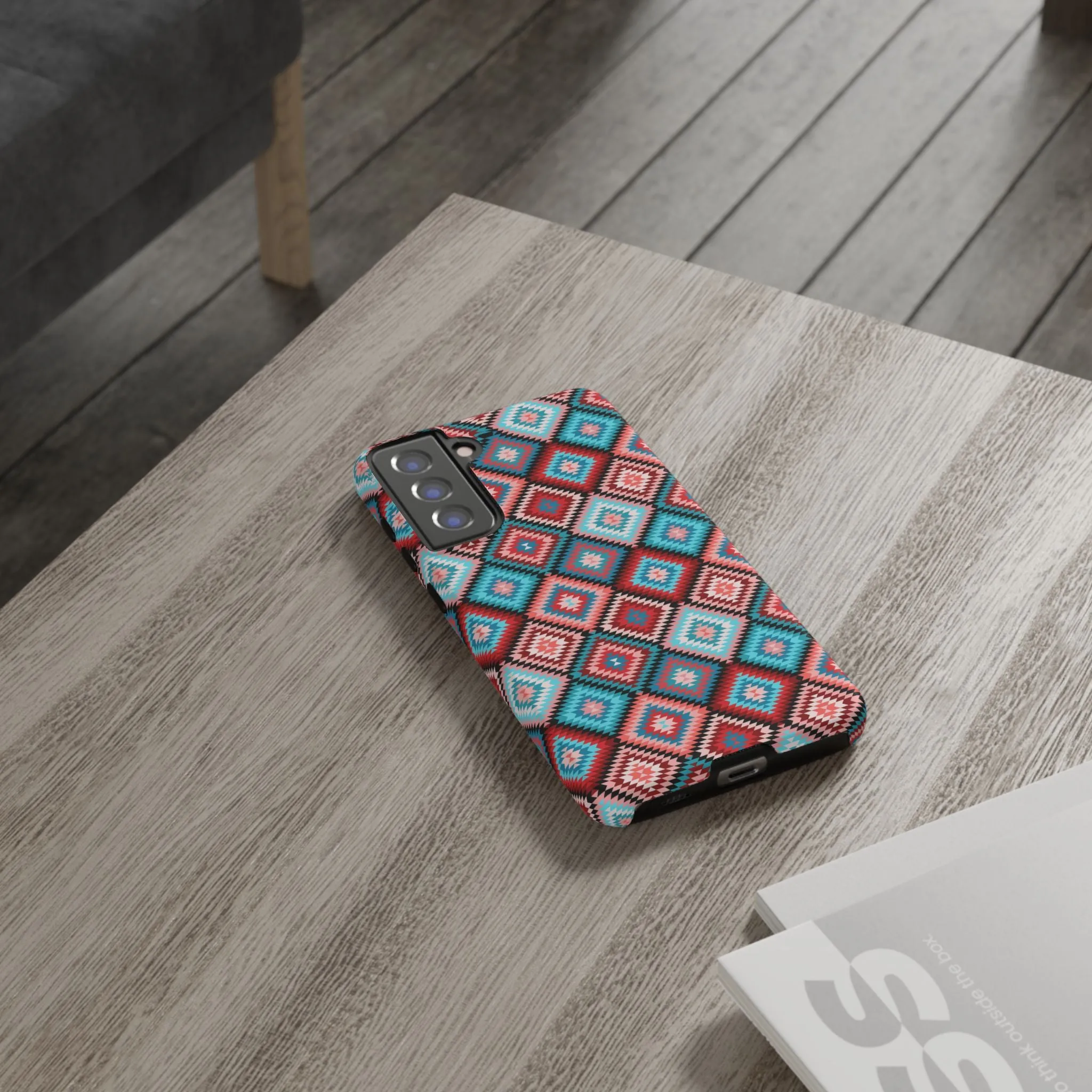 Montana Aztec Cell Phone Tough Case - Various Styles/Sizes