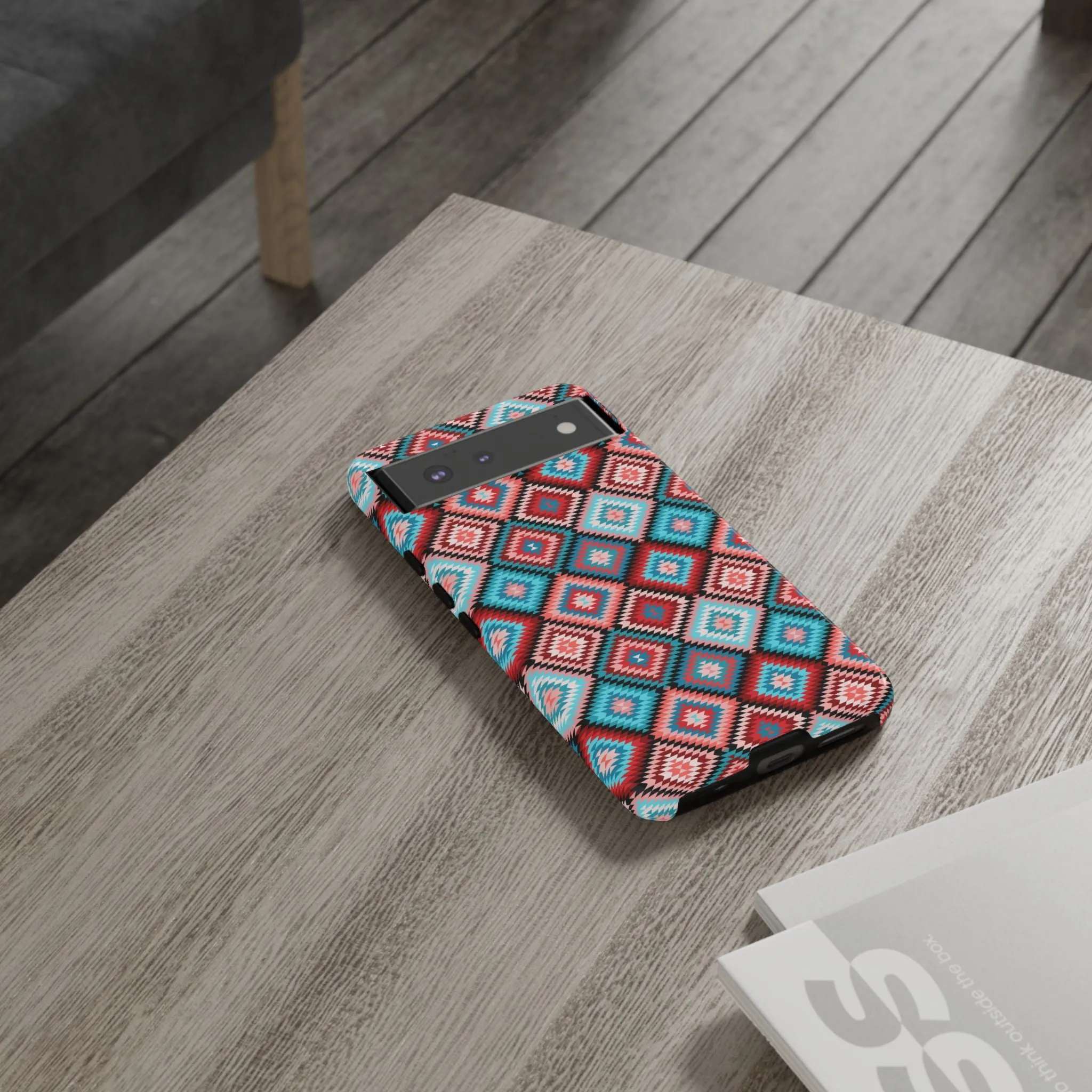 Montana Aztec Cell Phone Tough Case - Various Styles/Sizes