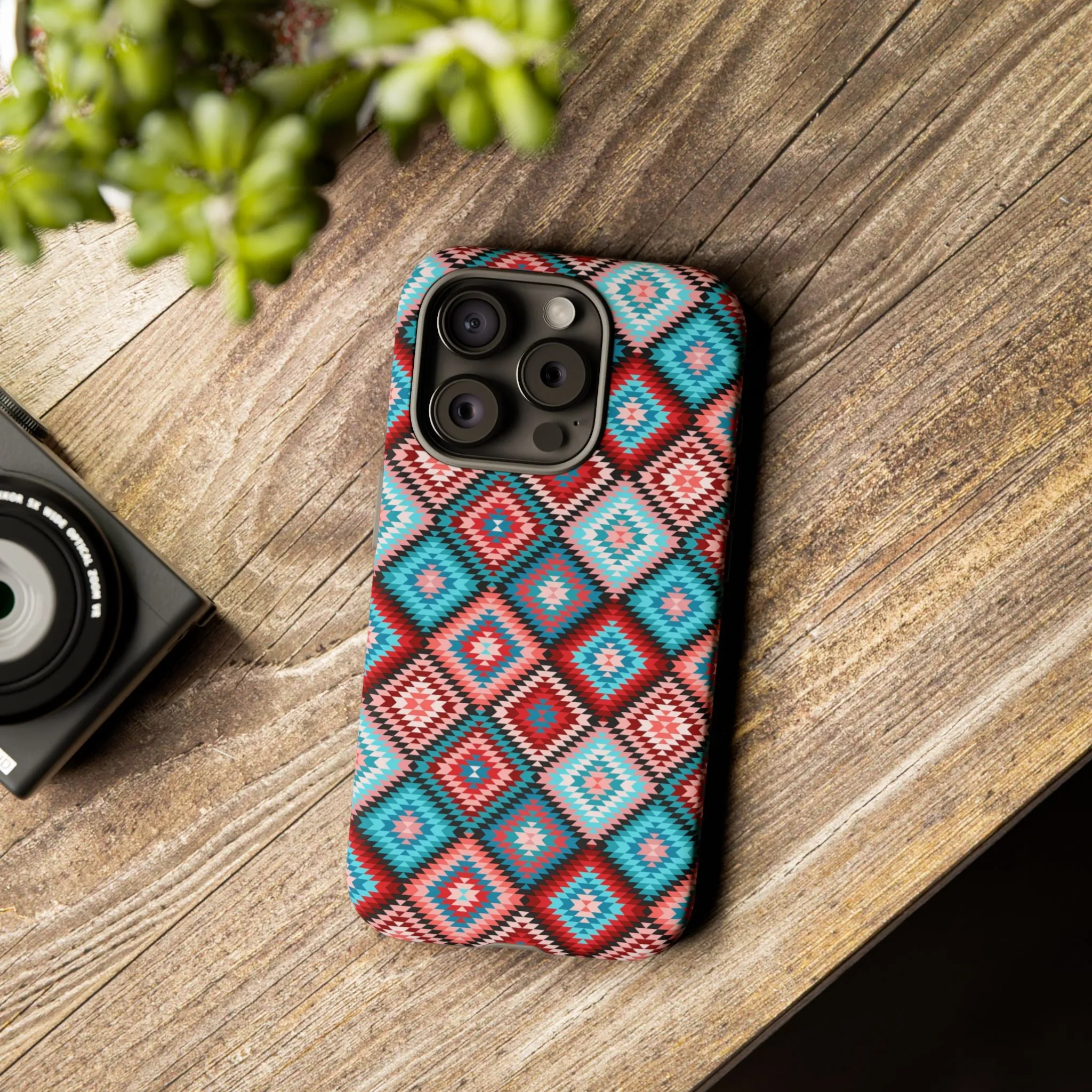 Montana Aztec Cell Phone Tough Case - Various Styles/Sizes