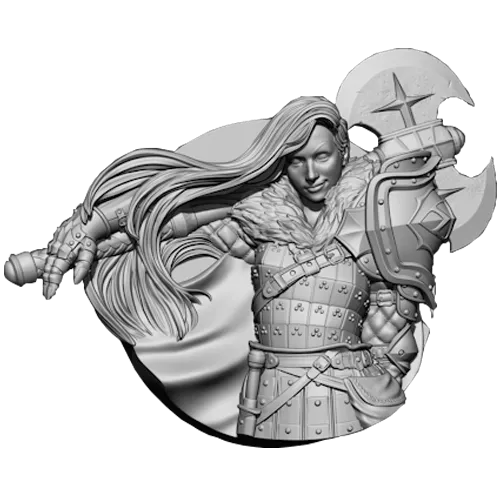 Monument Hobbies Pro Acryl Texture Trainer #1 - The Warrior