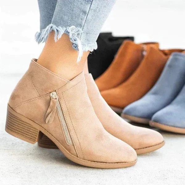 Myra | Everyday Comfort Ankle Boots