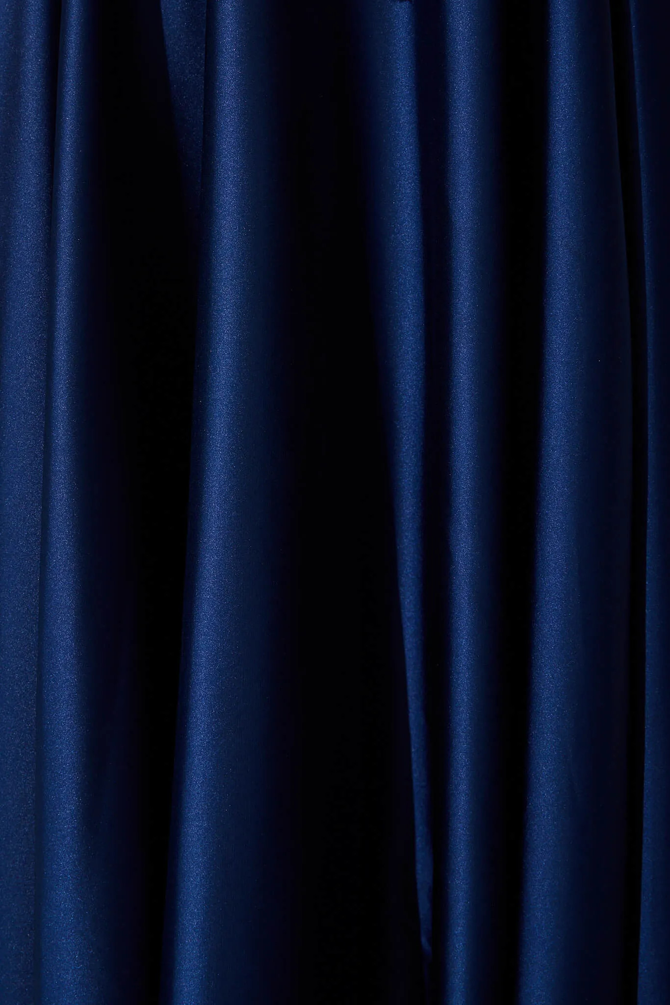 Navy Satin Maxi Dress from Helsinki