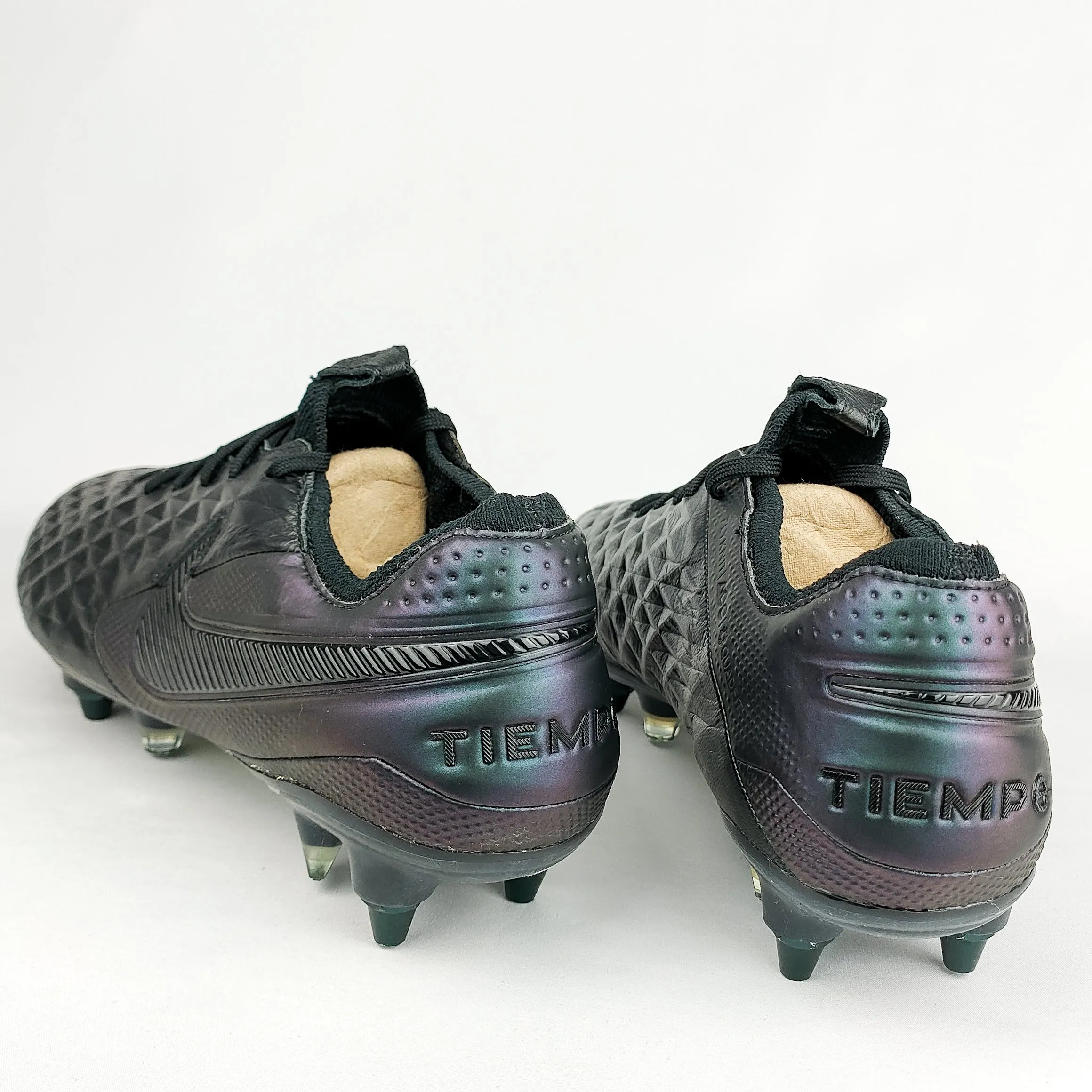 Nike Tiempo Legend VIII Elite Anti-Clog SG-Pro – Black/Kinetic Black *Brand New*