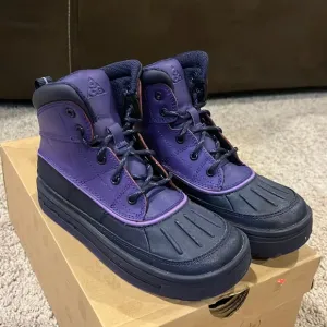 Nike Woodside duck boots new 524877 500 TD boys girls purple Toddlers 11 C