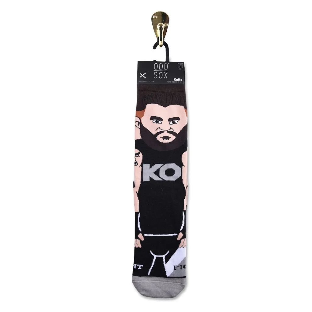 Odd Sox Unisex Crew Novelty Socks, Kevin Owens 360, One Size
