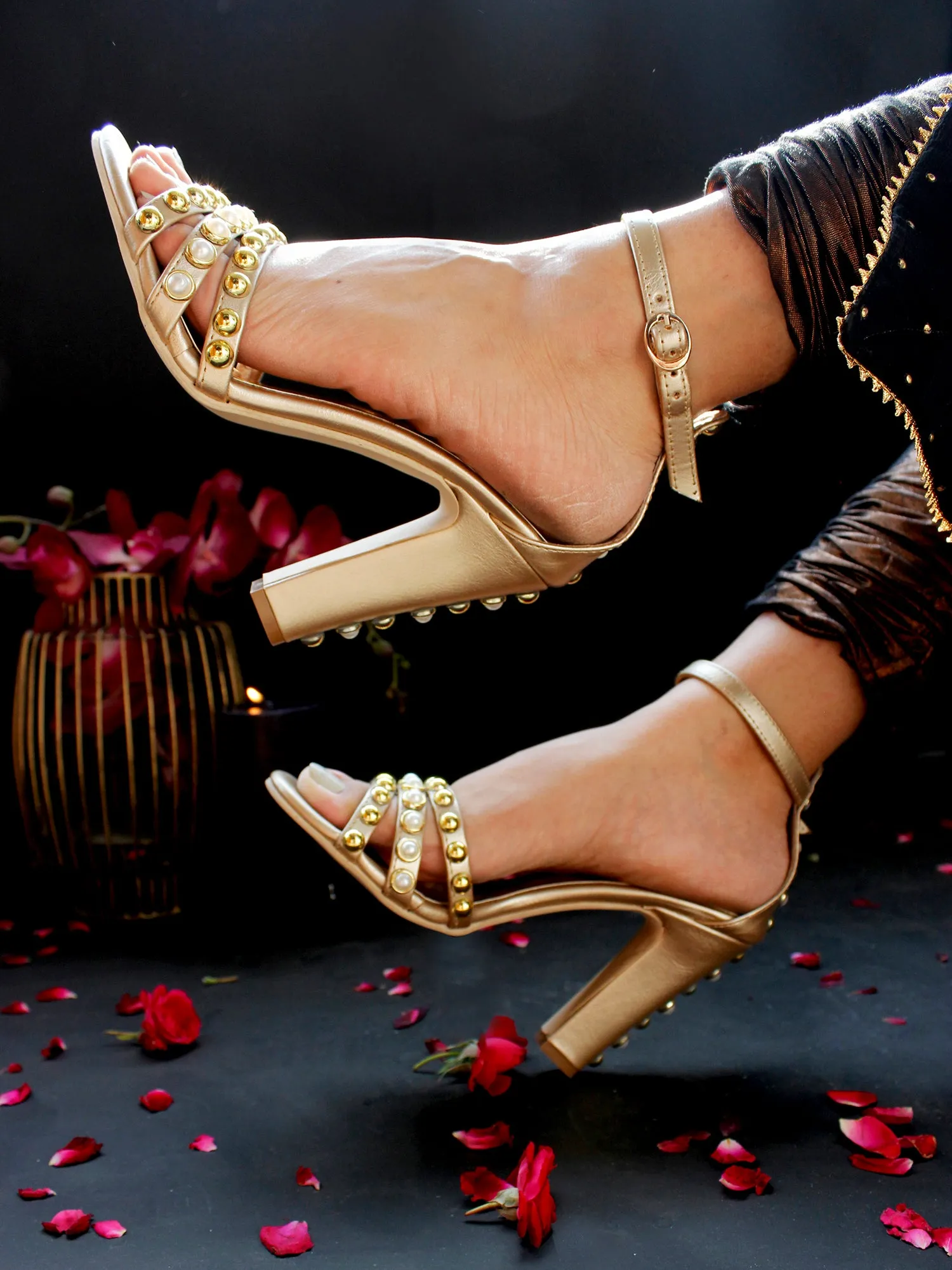 Olivia Block Heels