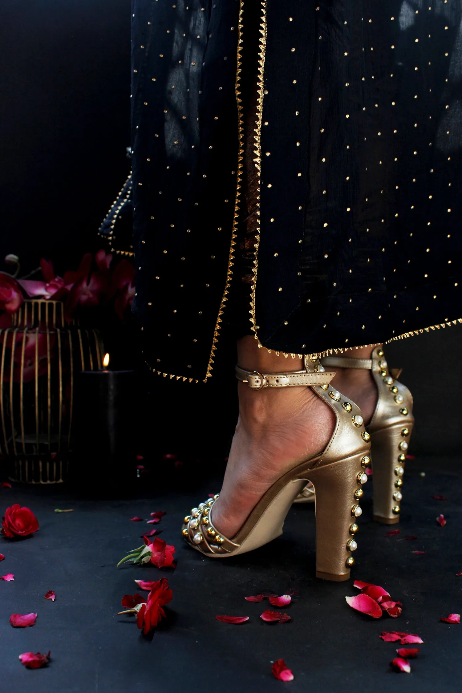 Olivia Block Heels